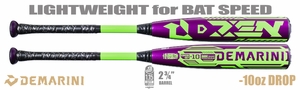 DeMarini Zen 2-3/4" USSSA Bat WBD2708010 -10oz (2027)