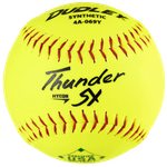 Dudley 12" Slowpitch Thunder Hycon Optic Yellow Softballs 4A-069Y -- 1 DZ