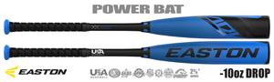 Easton ADV 360 Limited Edition "ICE" 2-5/8" Youth USA Bat EUS3ADVL10 -10oz (2024) Lightly Used w/Warranty