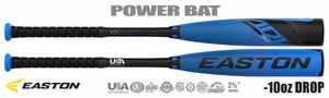 Easton ADV 360 Limited Edition "ICE" 2-5/8" Youth USA Bat EUS3ADVL10 -10oz (2024) Lightly Used w/Warranty