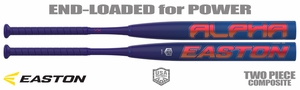 Easton Alpha End-Loaded Slowpitch Bat USA ESA6ALL (2027)