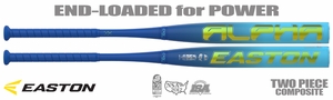 Easton Alpha End-Loaded Slowpitch Bat USSSA ESU6ALL (2027)
