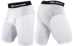Easton Extra Protective White Sliding Shorts A164049