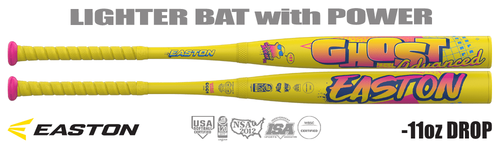 Easton Ghost Advanced Spring Break Fastpitch Bat EFP6GHSY11 -11oz
