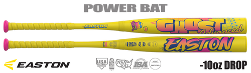 Easton Ghost Advanced Spring Break Fastpitch Bat EFP6GHSY10 -10oz