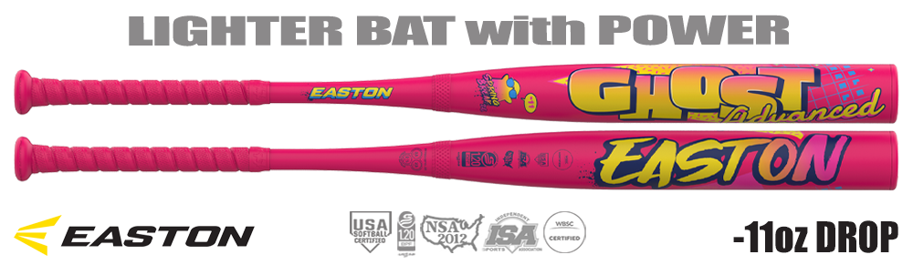 Mazza Easton Ghost Fastpitch 2023 -11 (30") Per Softball: Doppia Canna In Composito - 2