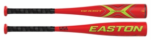 Easton Ghost X Hyperlite 2-5/8" Youth USA Tee Ball Bat TB19GX13B -13oz Lightly Used w/Warranty
