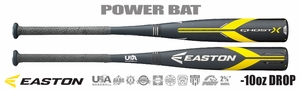 Easton Ghost X 2-5/8" Youth USA Bat YBB18GX10 -10oz (2018) Lightly Used w/Warranty