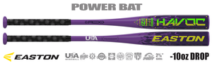 Easton Havoc 2-1/4" Youth USA Bat EUS6HAV10 -10oz (2026)