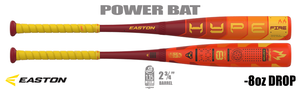 Easton Hype Fire 2-3/4" Big Barrel USSSA Bat EUT5HYP8 -8oz (2025)