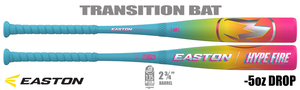 Easton Hype Fire 2-3/4" Big Barrel USSSA Bat EUT6HYP5 -5oz (2026)
