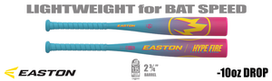 Easton Hype Fire 2-3/4" Junior Big Barrel USSSA Bat EJB6HYP10 -10oz (2026)