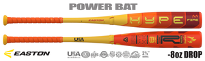 Easton Hype Fire 2-5/8" Youth USA Bat EUS5HYP8 -8oz (2025)