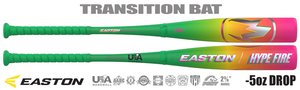 Easton Hype Fire 2-5/8" Youth USA Bat EUS6HYP5 -5oz (2026)