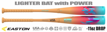 Easton Hype Fire 2-5/8" Youth USA Bat EUS7HYP11 -11oz (2027)