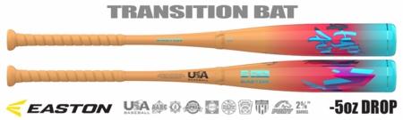 Easton Hype Fire 2-5/8" Youth USA Bat EUS7HYP5 -5oz (2027)
