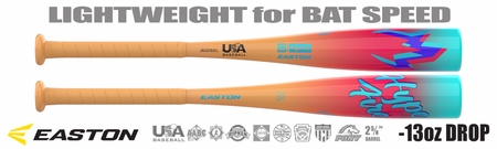 Easton Hype Fire 2-5/8" Youth USA Tee Ball Bat ETB7HYP13 -13oz (2027)