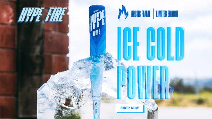 Easton Hype Fire LE Arctic Flame 2-3/4" Big Barrel USSSA Bat EUT4HFB8 -8oz (2024) Lightly Used w/Warranty