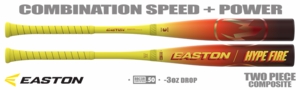 Easton Hype Fire 2-5/8" BBCOR Bat EBB6HYP3 -3oz (2026) Blem W/Warranty