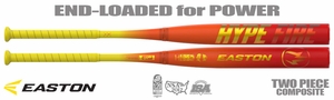 Easton Hype Fire End-Loaded Slowpitch Bat USSSA ESU6HFL (2026)