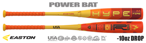 Easton Hype Fire 2-5/8" Youth USA Bat EUS5HYP10 -10oz (2025) -- Lightly Used w/Warranty