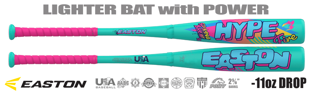 Batte Easton LK19 X-Treme 28 Pouces 21 Oz - Jeune - Diamètre 2 1/4 - Little League