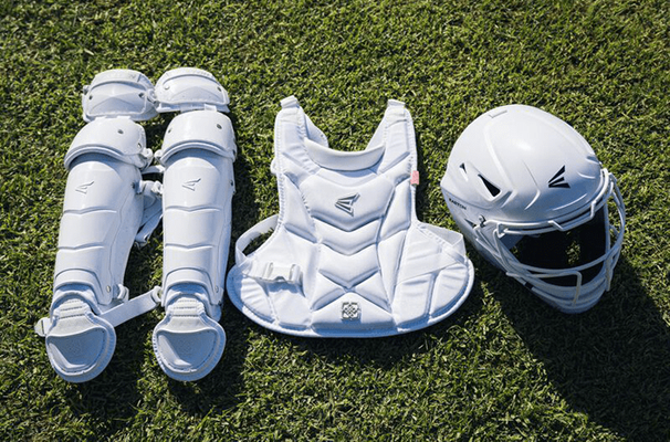 Easton Jen Schro My Very First Youth White Catcher's Set JSMVFKIT-WH