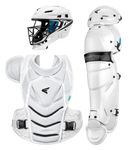Easton The Very Best by Jen Schro Large White Fastpitch Catcher's Set JSTVBKITL-WH