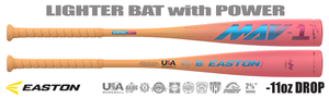 Easton MAV1 Flash 2-5/8" Youth USA Bat EUS6M1F11 -11oz (2026) Lightly Used w/Warranty