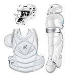 Easton The Fundamental by Jen Schro Medium White Fastpitch Catcher's Set JSFUNDKITM-WH
