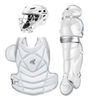 Easton The Fundamental by Jen Schro Medium White Fastpitch Catcher's Set JSFUNDKITM-WH
