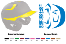 Easton Natural Grip Batting Helmet Decal Kit A168057