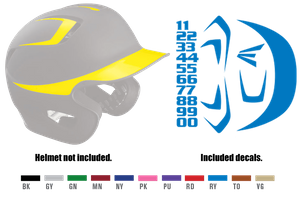 Easton Natural Grip Batting Helmet Decal Kit A168057