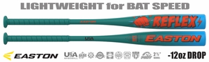 Easton Reflex 2-1/2" Youth USA Bat -12oz EUS7REF12 (2027)