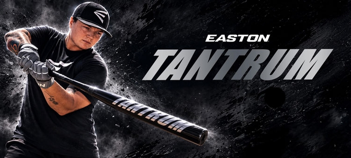 Easton Tantrum Black End-Loaded Slowpitch Bat USSSA ESU6TNTBKL (2027)