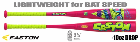 Easton The DUB Spring Break 2-3/4" Big Barrel USSSA Bat EUT6DSBP10 -10oz (2026)