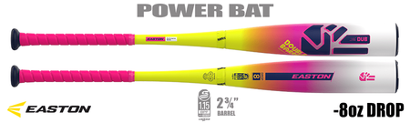 Easton The DUB 2-3/4" Big Barrel USSSA Bat -8oz EUT6DUB8 (2026)