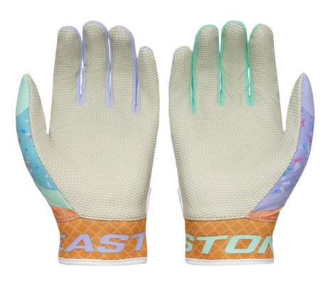 Easton Walk-Off Ethos Sugar Rush Mint/Lavender Tee Ball Batting Gloves WO25TBBG-SUGARRUSH-MTLV