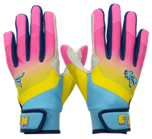 Easton Walk-Off Ethos Spring Break Tee Ball Batting Gloves WO25TBBG-SPRINGBRK-NWPK