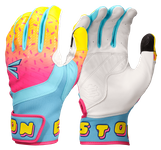 Easton Walk-Off Ethos Spring Break Light Blue/Pink Batting Gloves WO25BG-SPRINGBREAK-LBPK
