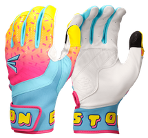 Easton Walk-Off Ethos Spring Break Light Blue/Pink Batting Gloves WO25BG-SPRINGBREAK-LBPK