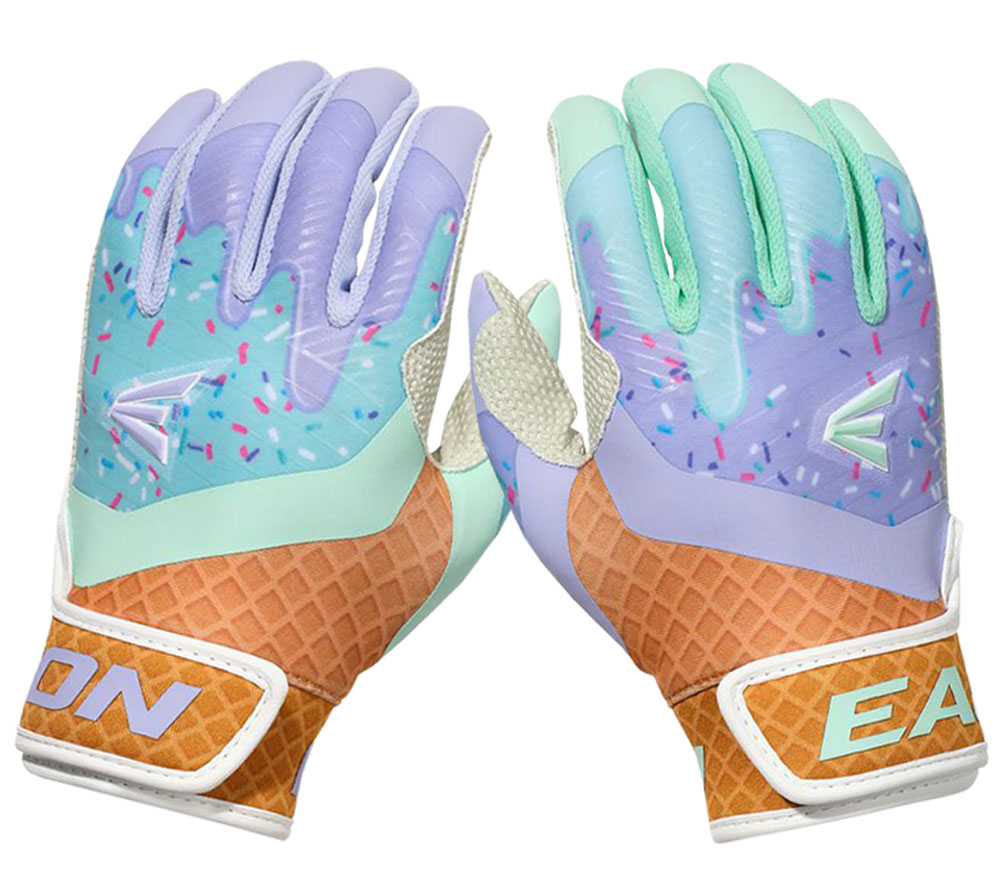 Easton Walk-Off Ethos Sugar Rush Mint/Lavender Batting Gloves