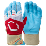 EvoShield Carbyne Red/White/Ice Batting Gloves WB5777901