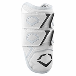 EvoShield Pro-SRZ 3.0 Batter's Double Strap White Elbow Guard WBR00063-BK