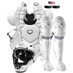 EvoShield SRZ-1 Adult White Catcher's Set WBR00028006