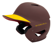 EvoShield XVT Adult Maroon/Gold Batting Helmet WB5738322