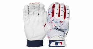Gants De Baseball Franklin 2nd Skinz – Jeune – Taille M – Blanc – 5 Doigts – Neuf