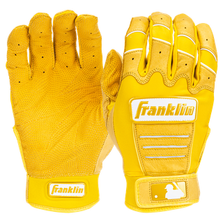 Franklin CFX Pro Hi-Lite Adult Yellow Batting Gloves 20604F6YE