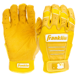 Franklin CFX Pro Hi-Lite Adult Yellow Batting Gloves 20604F6YE