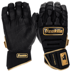 Franklin CFX PRT Protective Adult Black/Gold Batting Gloves 20680F1-BK-GD